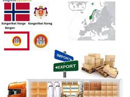 Автотранспортні вантажні перевезення з Бергена в Берген разом з Logistic Systems