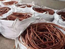 Bright Copper Wire Scrap, Pure Copper Scrap, Copper Wire Scrap 99.99%