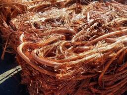 Mill-berry Copper Wire Scrap 99.9%-99.99% Red Yellow TH Origin CPW-4687