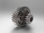 Gearwheel, gear, staft gear, toothed crown, gear box - фото 3