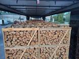 Kiln-dried Oak (Ash) Firewood in Wooden Crates | Ultima Carbon - фото 2
