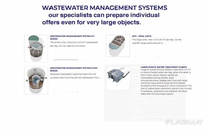 Patented wastewater treatment technology ( with certification from the european union
