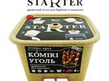 Starter birch charcoal for barbecue in Eco packaging - фото 5