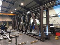 WELDSTEELCON. COM, subcontract work steel construction, pipe structures, Tank storage