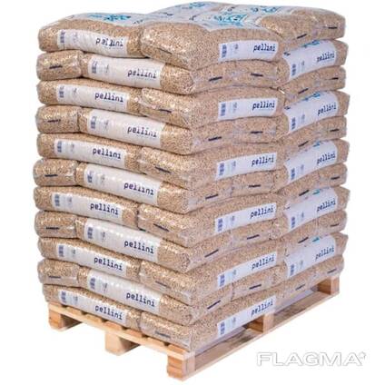 Wood pellets, premium quality, ena1 approved, in 15kg bags
